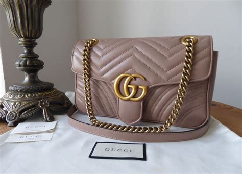 Gucci Marmont Small Bag Unboxing 2024 (Dusty Pink or Nude or 